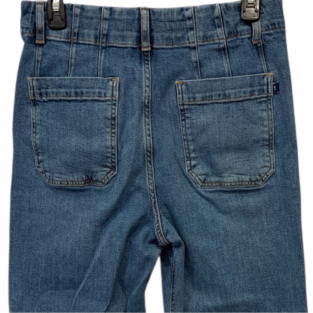 Anthropologie Pilcro Skipper Wide Leg Crop Jeans High Rise 29 - Picture 7 of 12